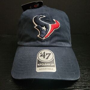 NEW NWT 47 Brand Houston‎ Texans NFL football Dad Hat Cap Adjustable Navy